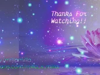 milla_milla webcam model stream image