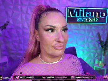 TamaraMilano webcam model stream image