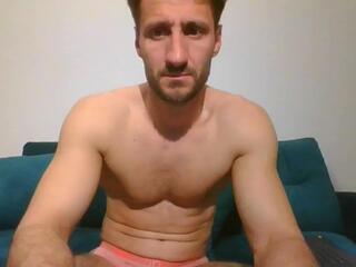 Chris Aron webcam flirt4free model stream image