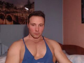 Hunky Muscle webcam flirt4free model stream image