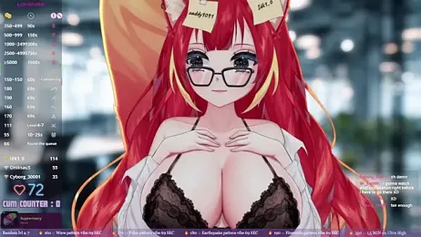 LewdFoxy_VT webcam model stream image