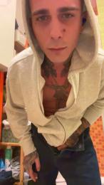 Tattoo webcam model stream image