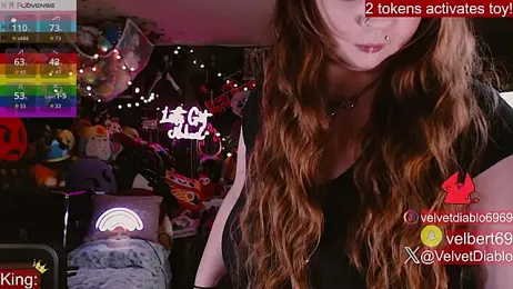 VelvetDiablo webcam stripchat model stream image