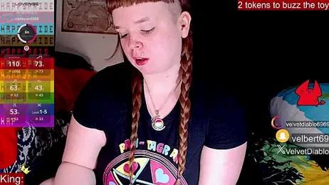 VelvetDiablo webcam model stream image