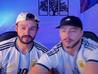 Alexander Jaz & Santi Foster webcam model stream image
