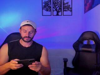 Alexander Jaz & Santi Foster webcam model stream image