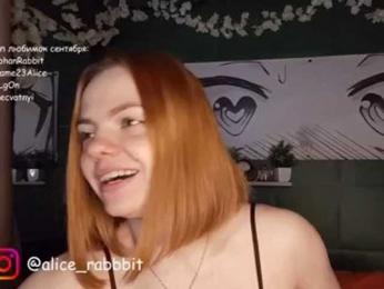 AliceRabbit webcam model stream image