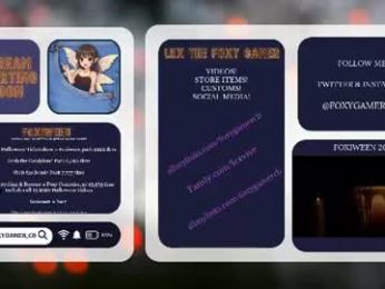 foxy_gamer webcam model stream image