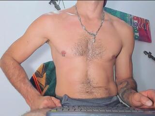 Damiann Fox webcam flirt4free model stream image