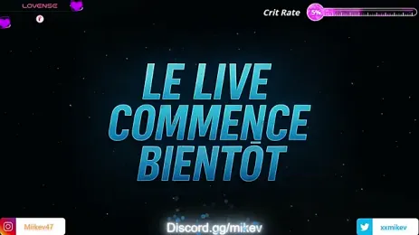 Mikev webcam model stream image