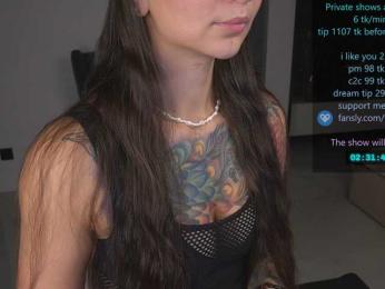 Pocahontass webcam model stream image