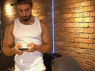James Axel webcam flirt4free model stream image